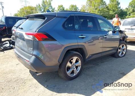 2019 Toyota Rav4 Hybrid Limited from USA, damaged, VIN JTMDWRFV8KD508591